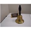 Image 1 : BRASS BELL WITH INSCRIPTION