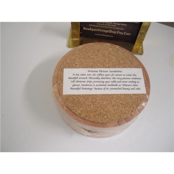 ARIZONA SANDSTONE COASTERS