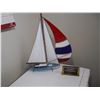 Image 1 : STAINED GLASS SAILBOAT