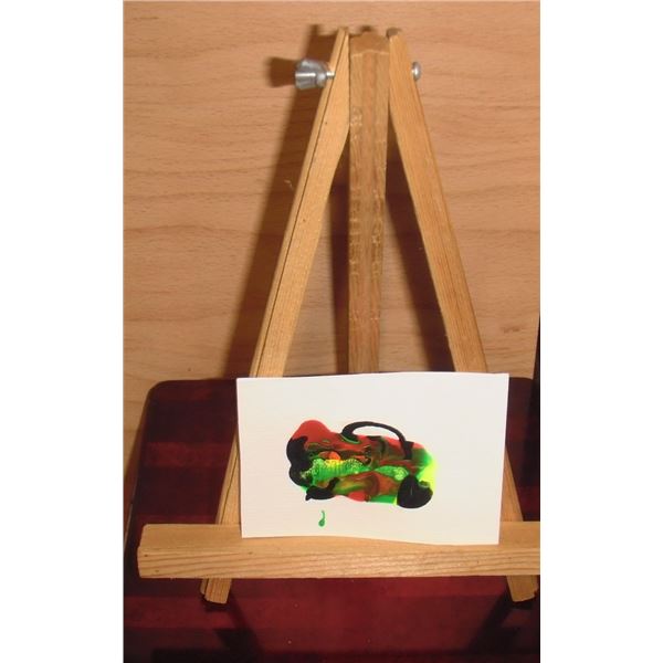 The Planet as a Carry-On Luggage, an LangdonArt innovation, painting-La planète comme bagage à main