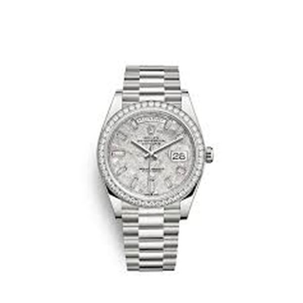 Rolex Day Date WG 40MM with Diamond Bezel Model # 228349RBR