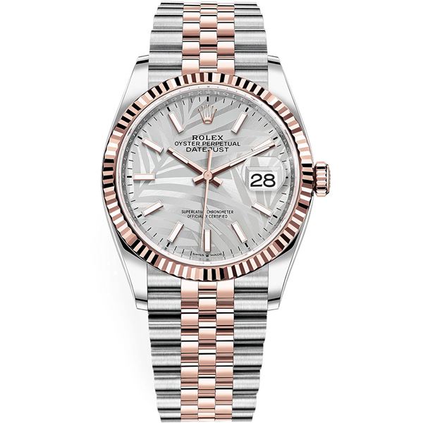 Rolex 36MM Datejust SS/RG Model # 126231
