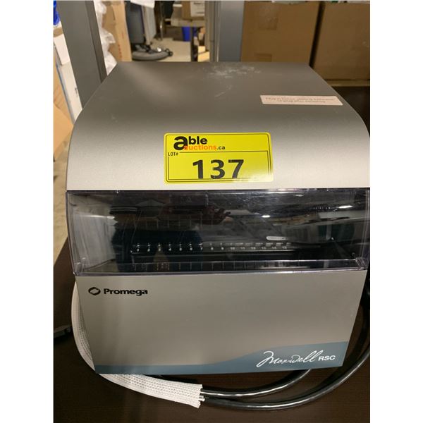 PROMEGA MAXWELL RSC COMMERCIAL LABORATORY DNA / RNA EXTRACTION MACHINE ...