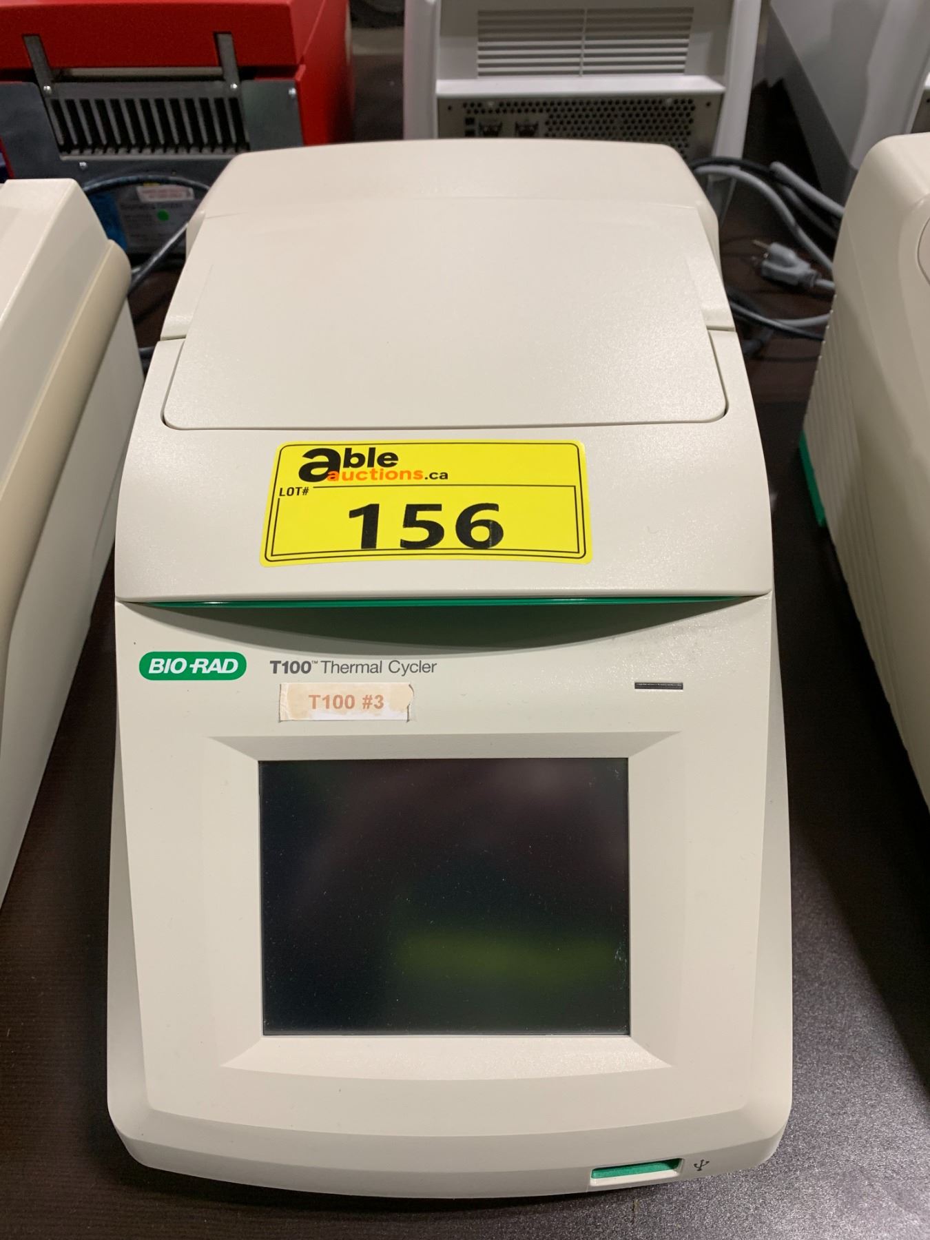 BIO-RAD T100 COMMERCIAL LABORATORY TOUCH SCREEN THERMAL CYCLER WITH ...
