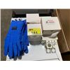 Image 1 : 7 ASSORTED COMMERCIAL MAGNETIC STANDS & 2 PAIRS OF TEMPSHIELD CRYO-GLOVES