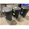 Image 2 : 3 SIMPLEHUMAN 50L FOOT OPERATED WASTE BINS