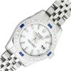 Image 1 : Rolex Sapphire Quickset White Index Diamond Sapphire Datejust Wristwatch