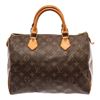 Image 1 : Louis Vuitton Speedy 30 Boston Bag Brown Monogram Coated Canvas