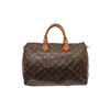 Image 1 : Louis Vuitton Speedy 35 Boston Bag Brown Monogram Coated Canvas