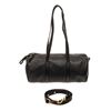 Image 1 : Mansur Gavriel Round Cylinder Shoulder Bag Black Leather