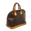 Image 2 : Louis Vuitton Alma Pm Handbag brown monogram canvas and leather