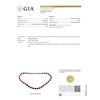 Image 5 : 65.37 ctw Burmese Ruby and 9.32 ctw Diamond 14K White Gold Necklace (GIA CERTIFI