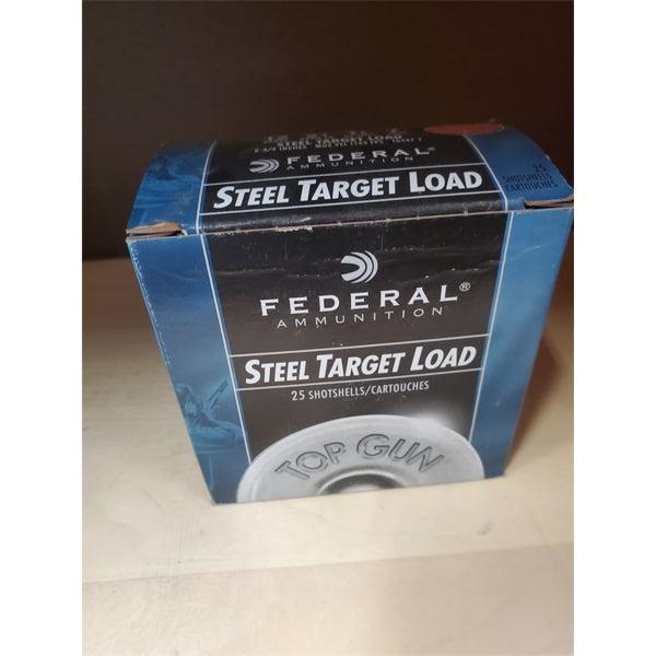 Federal Steel Target Load 12 Gauge 2-3/4