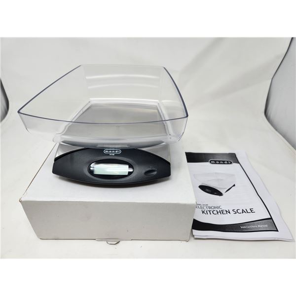 Mondi Electronic Food Scale Capacity: 2kg or 5lbs