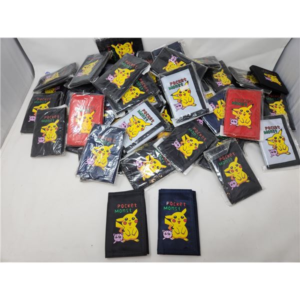 Pocket Monster Velcro Wallets