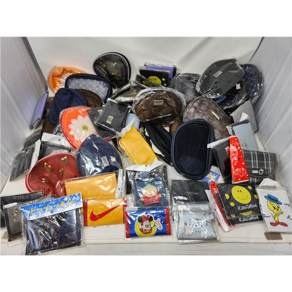 Assorted Make up Bags & Wallets