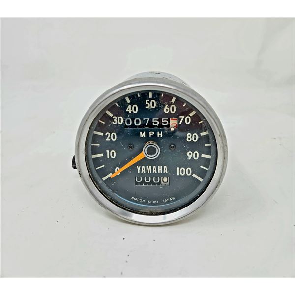 Vintage Yamaha Motorcycle Speedometer (made in Japan)