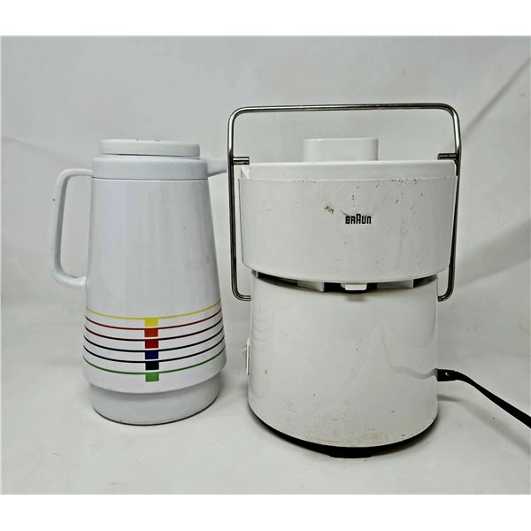 Braun Juicer and Coffee Server Warmer