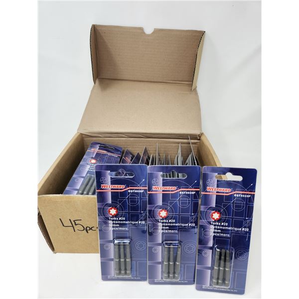 Westward Torks #20, 50mm, 3pcs per pack, 45 packs