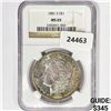 Image 1 : 1881-S Morgan Silver Dollar NGC MS65