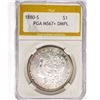 Image 1 : 1880-S Morgan Silver Dollar PGA MS67+ DMPL
