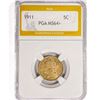 Image 1 : 1911 Liberty Victory Nickel PGA MS64+
