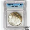 Image 1 : 1884-CC Morgan Silver Dollar ICG MS64