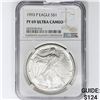 Image 1 : 1993-P Silver Eagle NGC PF69 UC