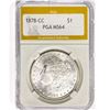 Image 1 : 1878-CC Morgan Silver Dollar PGA MS64