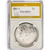 Image 1 : 1881-S Morgan Silver Dollar PGA MS64+