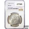 Image 1 : 1884-CC Morgan Silver Dollar NGC MS62