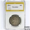 Image 1 : 1832 Capped Bust Half Dollar PGA MS62