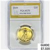 Image 1 : 2009 US 1oz Gold 24k $20 Eagle PGA MS70 UHR