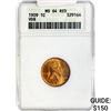Image 1 : 1909 VDB Lincoln Memorial Cent ANACS MS64 RED