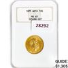 Image 1 : 1875 10G .20oz Netherland Gold NGC MS65