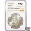 Image 1 : 1890-S Morgan Silver Dollar NGC MS62
