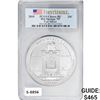 Image 1 : 2010 Hot Springs 5oz Silver PCGS BU First Strike