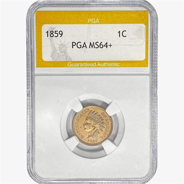 1859 Indian Head Cent PGA MS64+