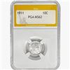 Image 1 : 1911 Barber Dime PGA MS62