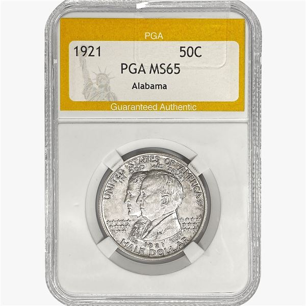 1921 Alabama Half Dollar PGA MS65