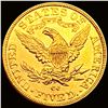 Image 2 : 1891-CC $5 Gold Half Eagle CLOSELY UNCIRCULATED