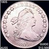 Image 1 : 1805 Draped Bust Half Dollar HIGH GRADE