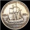 Image 2 : 1924 Huguenot Half Dollar ABOUT UNCIRCULATED
