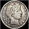Image 1 : 1896-O Barber Quarter NICELY CIRCULATED