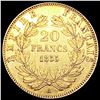 Image 2 : 1855-A France .1867oz Gold 20 Francs CLOSELY UNCIR