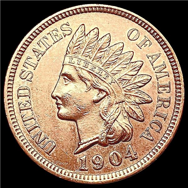 1904 RED Indian Head Cent CHOICE BU