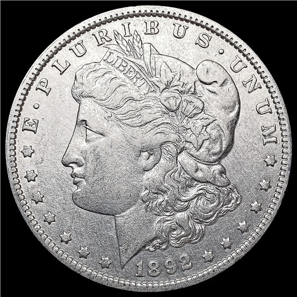 1892-O Morgan Silver Dollar NEARLY UNCIRCULATED