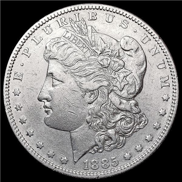 1885-S Morgan Silver Dollar CLOSELY UNCIRCULATED