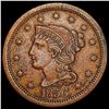 Image 1 : 1856 Braided Hair Large Cent CLOSELY UNCIRCULATED