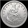 Image 1 : 1854 Arws Seated Liberty Quarter CLOSELY UNCIRCULA